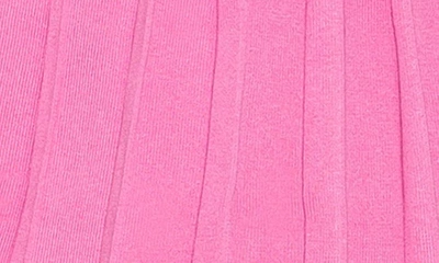 Alexia Admor Serena Pleated Knit Miniskirt In Pink