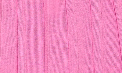 Alexia Admor Serena Pleated Knit Miniskirt In Pink
