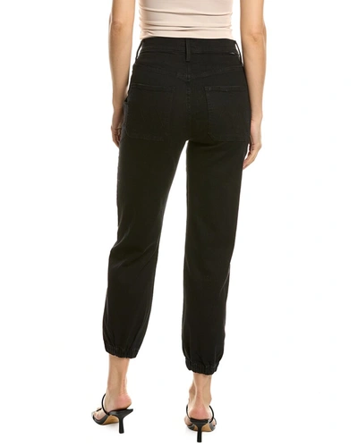 Shop Mother The Wrapper Patch Springy Not Guilty Ankle Jean In Black