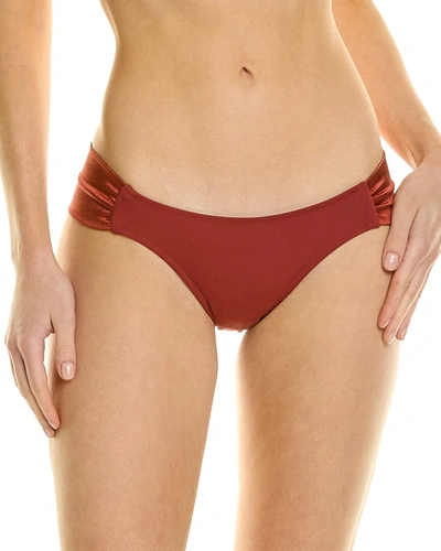 Shop Moeva Manon Bikini Bottom In Red
