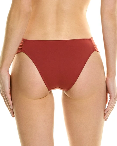 Shop Moeva Manon Bikini Bottom In Red