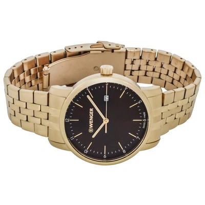 Wenger Swiss Army Men's Urban Classic 42mm Brown Dial Watch 01.1741.131 In Multi