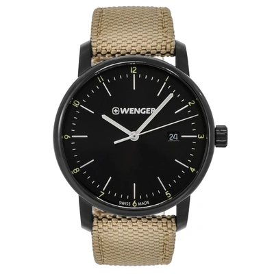 Wenger Swiss Army Men's Urban Classic 42mm Black Dial Watch 01.1741.138 In Multi