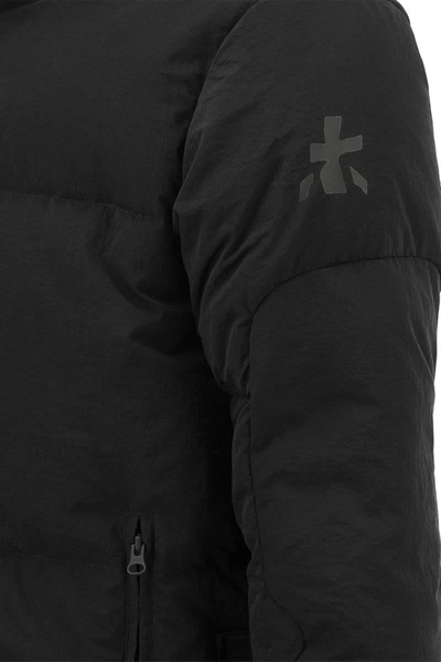 Premiata Drawstring Padded Jacket In Black