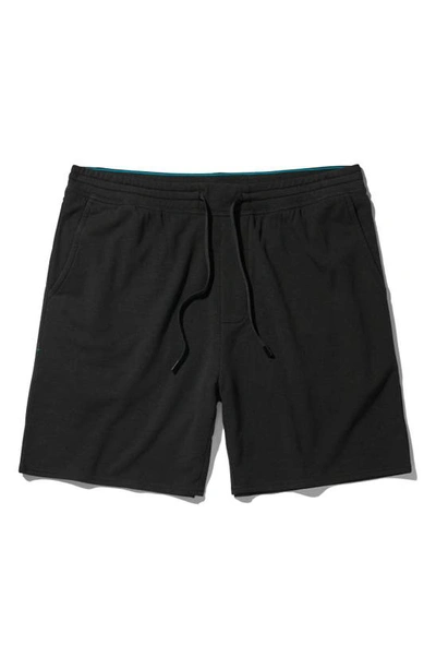 Shop Stance Shelter Relax Fit Drawstring Shorts In Black