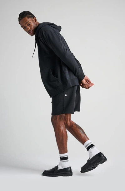 Shop Stance Shelter Relax Fit Drawstring Shorts In Black