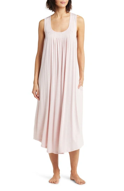 Shop Papinelle Pleated Nightgown In  Pink