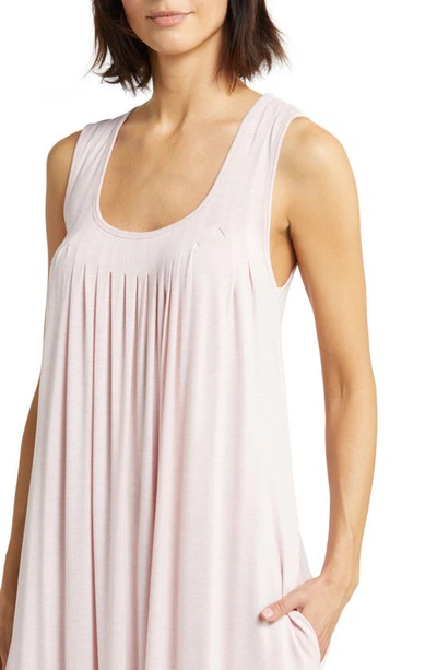 Shop Papinelle Pleated Nightgown In  Pink