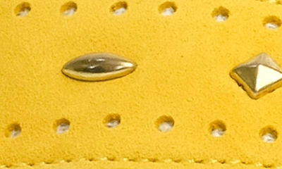 Shop Revitalign Kena Stud Flip Flop In Mineral Yellow
