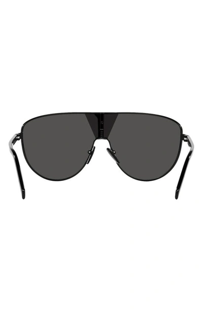 Shop Prada 37mm Rectangular Sunglasses In Black