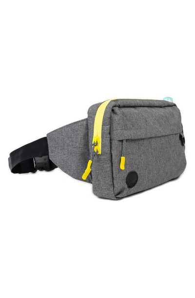 Shop Tushbaby The Pack Water Repellent Belt Bag In Grey