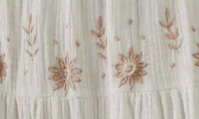 FREE PEOPLE REAL LOVE EMBROIDERED TIERED MAXI SUNDRESS 