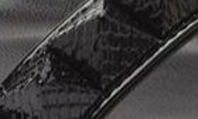Shop Christian Louboutin Pyraclou Glitter Espadrille Wedge Sandal In Black