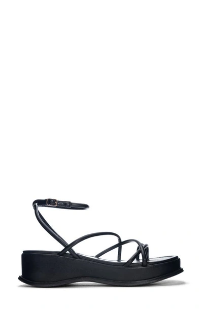 Shop Chinese Laundry Clairo Strappy Platform Sandal In Black