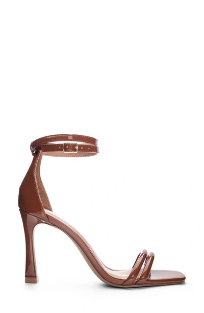 Shop Chinese Laundry Jasmine Ankle Strap Stiletto Sandal In Brown