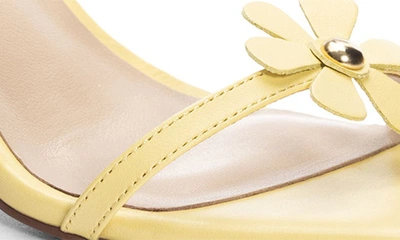 Shop 42 Gold Solita Slide Sandal In Yellow