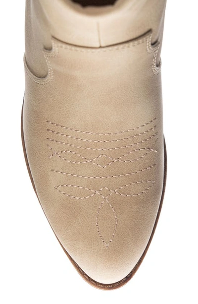 Shop Dirty Laundry Unite Western Bootie In Natural