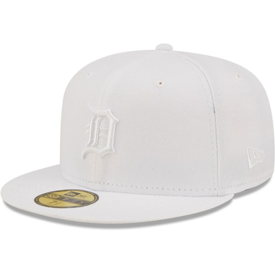 New Era Detroit Tigers White On White 59fifty Fitted Hat