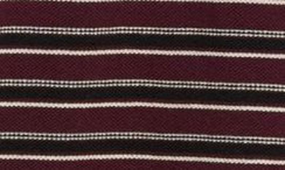Shop Undercover Stripe Short Sleeve Cotton Polo In Bord Border