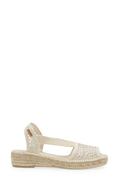 Shop Toni Pons Estel Peep Toe Espadrille Sandal In Cru/ Ecru