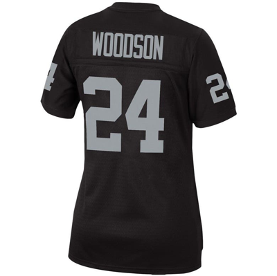 Mitchell & Ness Charles Woodson Black Las Vegas Raiders Legacy Replica Team Jersey In Black