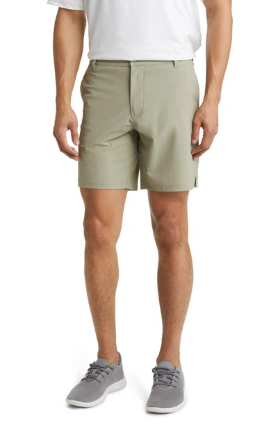 Shop Rhone 8-inch Flat Front Shorts In Dried Sage
