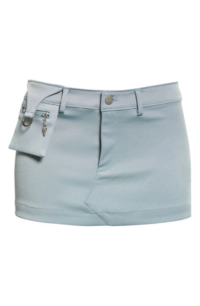 Shop Miaou Mac Low Rise Miniskirt In Arona