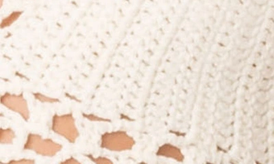 Edikted Lillee Crochet Bra Top In Cream