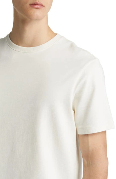 Shop Frame Duo Fold Cotton T-shirt In White Sand