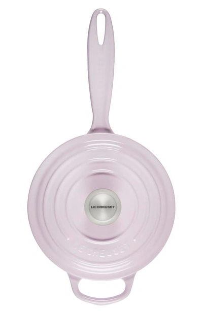 Le Creuset Signature 1.75-quart Enameled Cast Iron Saucepan In Shallot