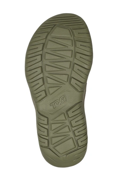 Shop Teva Hurricane Verge Sport Slide Sandal In Olive