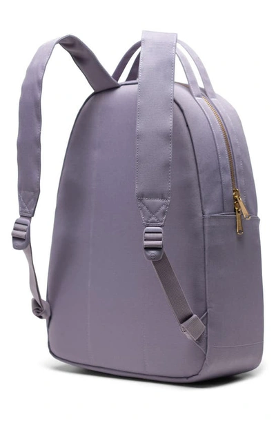 Shop Herschel Supply Co Nova Mid Volume Backpack In Lavender Gray