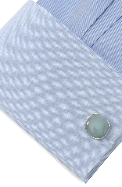 Shop Cufflinks, Inc Aventurine Cuff Links In Green