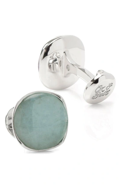 Cufflinks, Inc Aventurine Cuff Links In Green