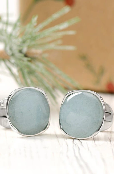 Cufflinks, Inc Aventurine Cuff Links In Green