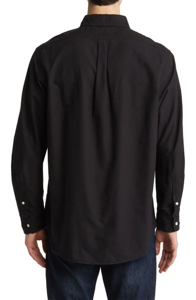 Polo Ralph Lauren Black Shirt With Pony Embroidery In Black