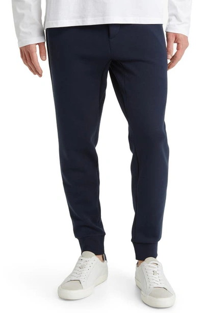 Shop Polo Ralph Lauren Double Knit Jogger Pants In Aviator Navy