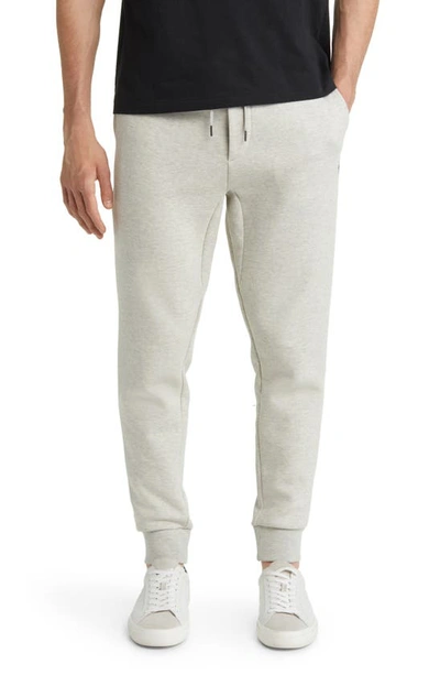 Shop Polo Ralph Lauren Double Knit Jogger Pants In Light Sport Heather