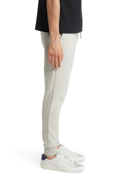 Shop Polo Ralph Lauren Double Knit Jogger Pants In Light Sport Heather