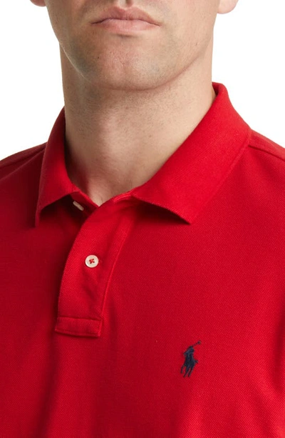 Shop Polo Ralph Lauren Cotton Polo In Red