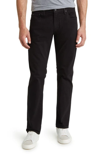 Shop Polo Ralph Lauren Varick Slim Straight Leg Stretch Five Pocket Pants In Black Stretch