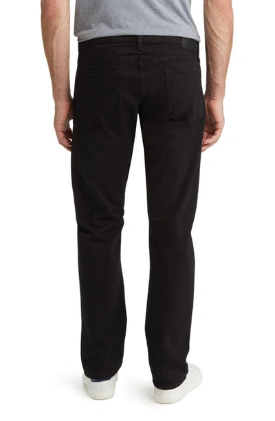 Shop Polo Ralph Lauren Varick Slim Straight Leg Stretch Five Pocket Pants In Black Stretch