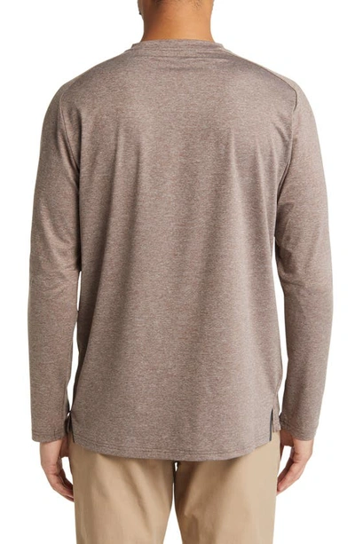 Shop Brady All Day Comfort Long Sleeve Performance T-shirt In Land