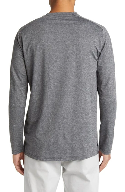 Shop Brady All Day Comfort Long Sleeve Performance T-shirt In Ink
