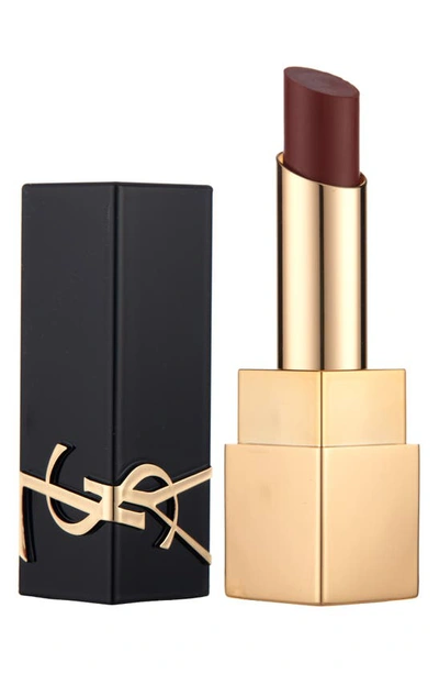 Shop Saint Laurent The Bold High Pigment Lipstick In 14 Nude Champion