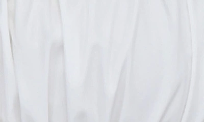 House Of Cb Kitty Puff Sleeve Corset Crop Top In White