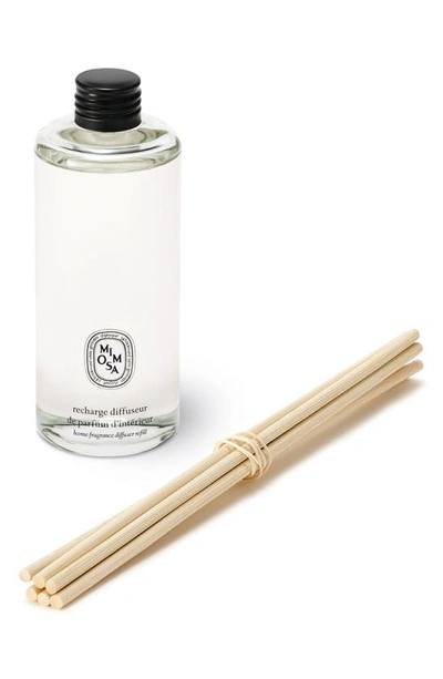 Shop Diptyque Mimosa Reed Diffuser In Refill