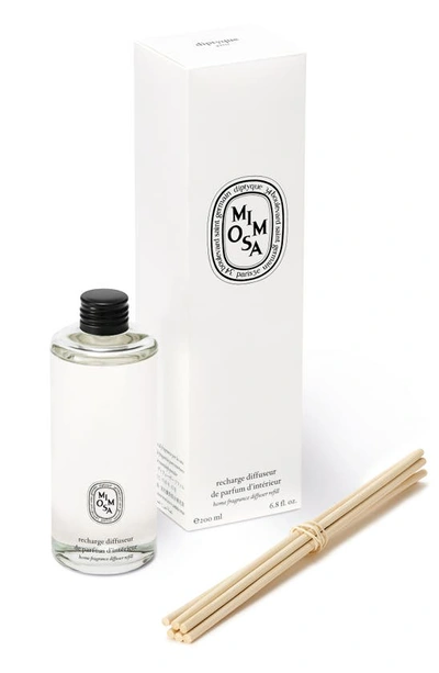 Shop Diptyque Mimosa Reed Diffuser In Refill