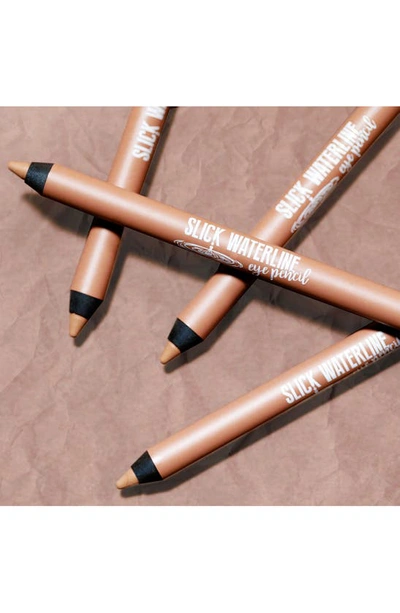 Shop Melt Cosmetics Slick Waterline Eye Pencil In Apricot Cream