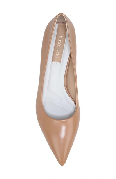 Shop Franco Sarto Racer Pointed Toe Pump In Toffee